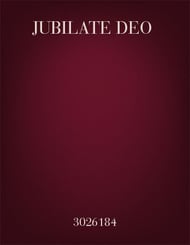 Jubilate Deo Two-Part choral sheet music cover Thumbnail